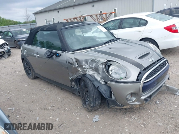 2017 MINI Convertible Cooper S with VIN WMWWG9C34H3C81035, listed as a IAAI auction lot 42216900 with 61,996 mi miles and . Bid and sale history available at DreamBid. Image 1.