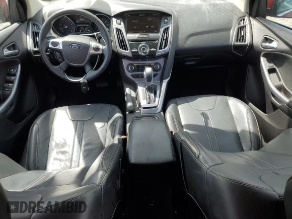 2014 Ford Focus Titanium with VIN 1FADP3N21EL421469, listed as a Copart auction lot 59744685 with 68,436 mi miles and Salvage title. Bid and sale history available at DreamBid. Image 8.