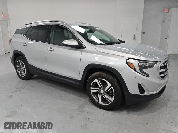 2021 GMC Terrain SLT with VIN 3GKALVEV1ML306280, listed as a Copart auction lot 48981685 with 109,119 mi miles and Clean Title. Bid and sale history available at DreamBid. Image 4.
