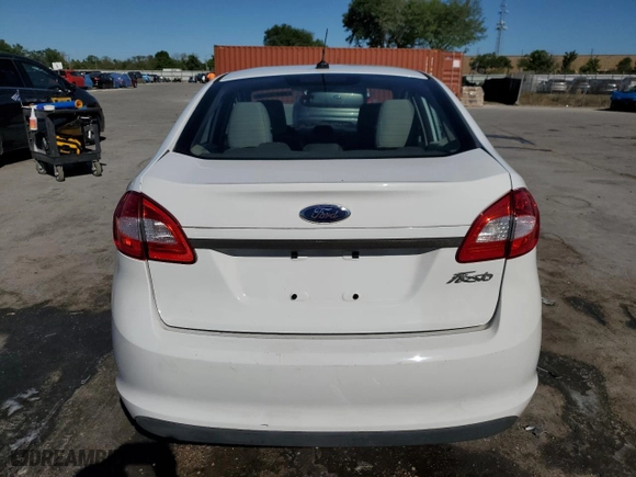2013 Ford Fiesta S with VIN 3FADP4AJ5DM183867, listed as a Copart auction lot 49410745 with 0 mi miles and Salvage Title. Bid and sale history available at carsss.com. Image 6.