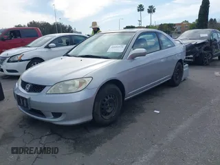 2005 Honda Civic EX with VIN 1HGEM219X5L020511, listed as a IAAI auction lot 41603371 with 250,284 mi miles. Bid and sale history available at carsss.com. Image 18.
