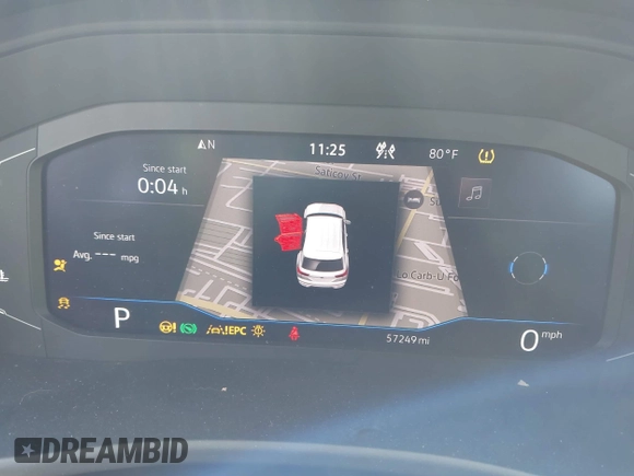 2021 Volkswagen Atlas SEL Premium with VIN 1V2TE2CA6MC220132, listed as a IAAI auction lot 41688148 with 57,249 mi miles and . Bid and sale history available at DreamBid. Image 7.