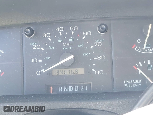 1993 Ford Aerostar Eddie Bauer z VIN 1FMDA41X2PZC80118, wystawiony jako IAAI lot #42362485 z przebiegiem 194 076 mil mil oraz . Historia ofert i sprzedaży dostępna na DreamBid. Obrazek 7.