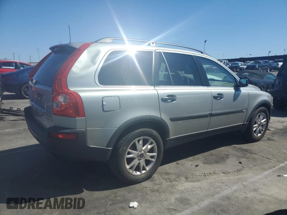 2004 Volvo XC90 with VIN YV1CZ91H541101461, listed as a Copart auction lot 49733545 with 121,123 mi miles and Clean title. Bid and sale history available at DreamBid. Image 3.