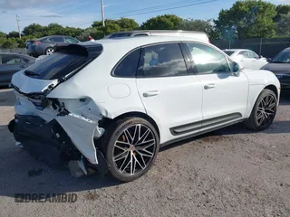 2024 Porsche Macan with VIN WP1AA2A5XRLB02665, listed as a IAAI auction lot 41018065 with Not provided miles and . Bid and sale history available at DreamBid. Image 4.