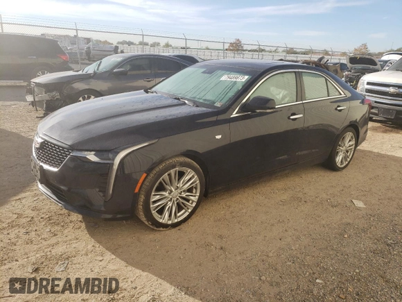 2020 Cadillac CT4 Premium Luxury z VIN 1G6DB5RK6L0154720, wystawiony jako Copart lot #79489873 z przebiegiem Nie podano mil oraz . Historia ofert i sprzedaży dostępna na DreamBid. Obrazek 1.