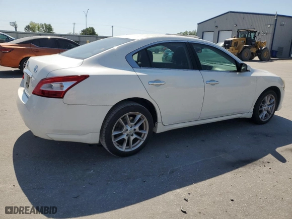 2009 Nissan Maxima 3.5 S with VIN 1N4AA51E79C837077, listed as a Copart auction lot 53819845 with 132,041 mi miles and Clean Title. Bid and sale history available at carsss.com. Image 3.