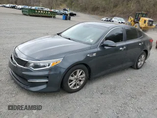 2016 Kia Optima LX with VIN KNAGT4L38G5078443, listed as a Copart auction lot 54096735 with 176,130 mi miles and Clean Title. Bid and sale history available at carsss.com. Image 1.