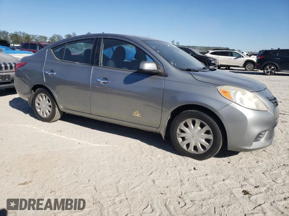 2012 Nissan Versa SV with VIN 3N1CN7AP4CL932909, listed as a Copart auction lot 75468664 with 197,633 mi miles and Salvage Title. Bid and sale history available at carsss.com. Image 4.