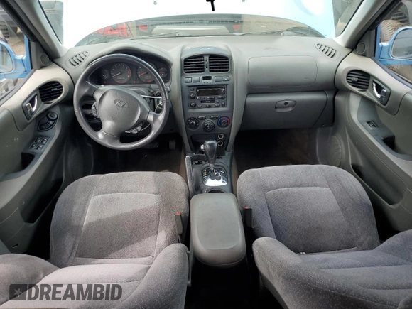 2003 Hyundai Santa Fe GLS with VIN KM8SC73D53U542081, listed as a Copart auction lot 62995765 with 154,187 mi miles and Salvage title. Bid and sale history available at DreamBid. Image 8.