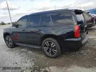 2018 Chevrolet Tahoe Premier with VIN 1GNSCCKJ1JR265084, listed as a Copart auction lot 45997395 with 105,575 mi miles and Salvage Title. Bid and sale history available at carsss.com. Image 2.