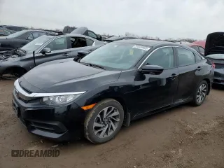 2016 Honda Civic EX with VIN 19XFC2F77GE053975, listed as a Copart auction lot 51849965 with 89,535 mi miles and Salvage Title. Bid and sale history available at DreamBid. Image 1.