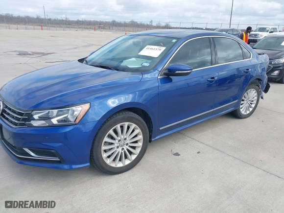 2016 Volkswagen Passat 1.8T SE w/Technology with VIN 1VWBS7A36GC037208, listed as a IAAI auction lot 41461379 with 22,375 mi miles. Bid and sale history available at carsss.com. Image 17.
