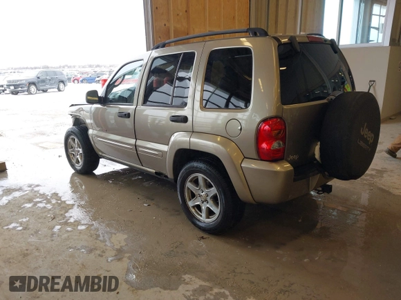 2003 Jeep Liberty Limited with VIN 1J4GK58K63W608970, listed as a IAAI auction lot 41581379 with 220,610 mi miles and . Bid and sale history available at carsss.com. Image 3.