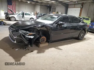 2022 Lexus ES 250 with VIN 58AD11D15NU009398, listed as a Copart auction lot 41675595 with 92,299 mi miles and Salvage title. Bid and sale history available at DreamBid. Image 1.