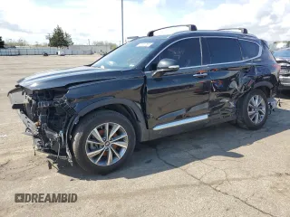 2020 Hyundai Santa Fe SEL with VIN 5NMS3CAD8LH131863, listed as a Copart auction lot 53860585 with 103,141 mi miles and Clean Title. Bid and sale history available at carsss.com. Image 1.
