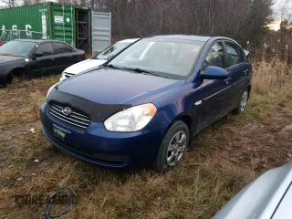 2007 Hyundai Accent GL z VIN KMHCN45C17U106917, wystawiony jako Copart lot #78483714 z przebiegiem 93 952 mil mil oraz Szkoda całkowita • Salvage title. Historia ofert i sprzedaży dostępna na DreamBid. Obrazek 1.