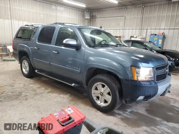 2008 Chevrolet Suburban LT w/2LT with VIN 3GNFK16388G163831, listed as a Copart auction lot 47893435 with 168,688 mi miles and Clean Title. Bid and sale history available at carsss.com. Image 4.