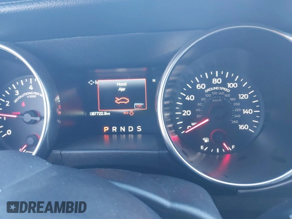 2018 Ford Mustang EcoBoost Premium with VIN 1FATP8UH1J5142908, listed as a IAAI auction lot 41912005 with 87,722 mi miles and . Bid and sale history available at DreamBid. Image 7.