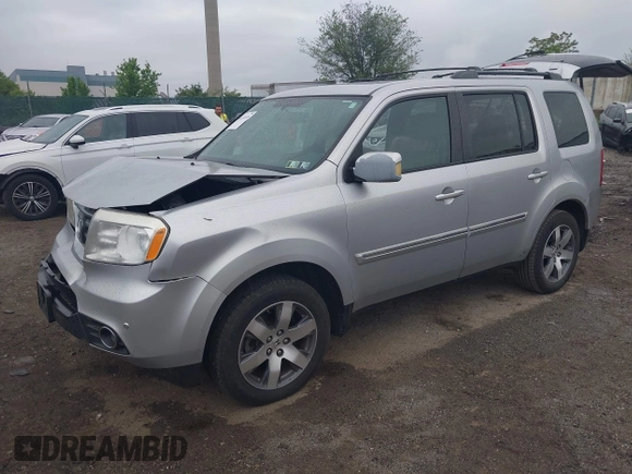2013 Honda Pilot Touring z VIN 5FNYF4H96DB051005, wystawiony jako IAAI lot #42211189 z przebiegiem 215 594 mil mil oraz . Historia ofert i sprzedaży dostępna na DreamBid. Obrazek 2.