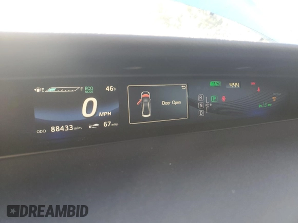 2017 Toyota Mirai с VIN JTDBVRBD9HA002897, выставлен на аукционе Copart как лот 52418245 с пробегом 88 433 миль миль и Чистый • Clean title. История ставок и продаж доступна на DreamBid. Изображение 9.