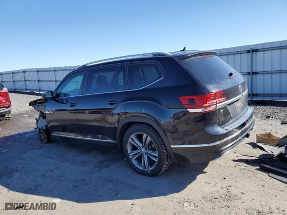 2019 Volkswagen Atlas 3.6L V6 SE w/Technology R-Line with VIN 1V2XR2CA4KC593642, listed as a Copart auction lot 45690315 with 56,454 mi miles and Salvage Title. Bid and sale history available at carsss.com. Image 2.