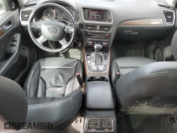 2014 Audi Q5 Premium Plus with VIN WA1LFAFP2EA071623, listed as a Copart auction lot 49332095 with 103,772 mi miles and Salvage Title. Bid and sale history available at carsss.com. Image 8.