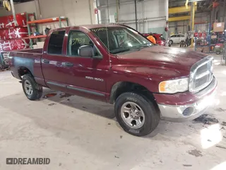 2002 Dodge Ram 1500 with VIN 1D7HU18N82S574971, listed as a IAAI auction lot 41379318 with 104,218 mi miles. Bid and sale history available at carsss.com. Image 1.