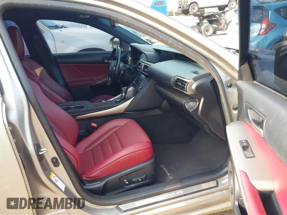 2017 Lexus IS with VIN JTHCM1D27H5022206, listed as a IAAI auction lot 42119275 with 136,736 mi miles. Bid and sale history available at carsss.com. Image 5.