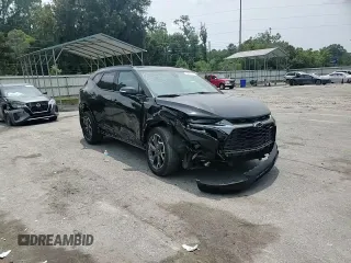 2020 Chevrolet Blazer RS with VIN 3GNKBERS2LS590940, listed as a Copart auction lot 59411645 with 85,108 mi miles and Salvage title. Bid and sale history available at DreamBid. Image 14.