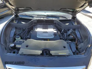 2016 Infiniti QX70 with VIN JN8CS1MU4GM670913, listed as a Copart auction lot 44271595 with 66,151 mi miles and Salvage title. Bid and sale history available at DreamBid. Image 12.