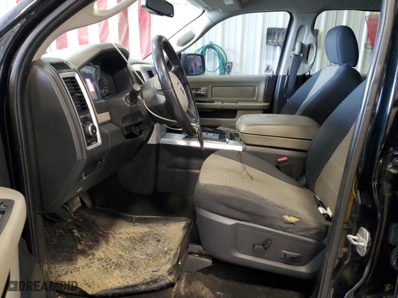 2012 Ram 1500 Outdoorsman with VIN 1C6RD7LT8CS162940, listed as a Copart auction lot 46102485 with 205,554 mi miles and Salvage Title. Bid and sale history available at carsss.com. Image 7.