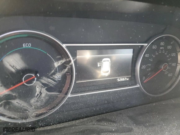 2021 Kia Sorento Hybrid S with VIN KNDRG4LG2M5033366, listed as a Copart auction lot 72620524 with 52,667 mi miles and Salvage Title. Bid and sale history available at carsss.com. Image 9.