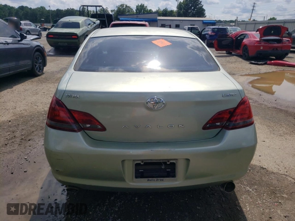 2008 Toyota Avalon XL with VIN 4T1BK36B68U265776, listed as a Copart auction lot 54771655 with 138,291 mi miles and Salvage Title. Bid and sale history available at carsss.com. Image 6.