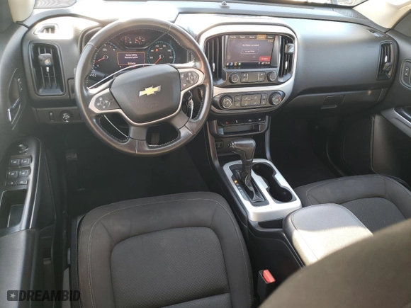 2019 Chevrolet Colorado 4WD LT with VIN 1GCGTCEN0K1121829, listed as a Copart auction lot 43394075 with 54,708 mi miles and Salvage Title. Bid and sale history available at carsss.com. Image 8.