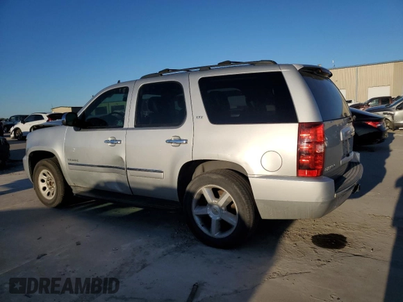 2012 Chevrolet Tahoe LTZ with VIN 1GNSCCE04CR244011, listed as a Copart auction lot 80465164 with Not provided miles and Salvage title. Bid and sale history available at DreamBid. Image 2.
