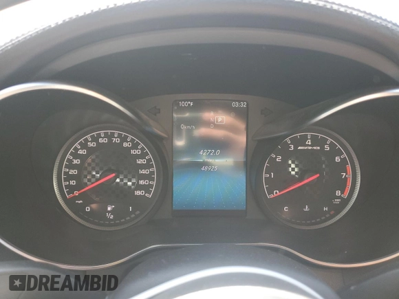 2019 Mercedes-Benz C 43 AMG with VIN 55SWF6EB5KU304210, listed as a Copart auction lot 57812795 with 48,925 mi miles and Clean title. Bid and sale history available at DreamBid. Image 9.