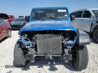 2021 Jeep Wrangler Unlimited Sport S with VIN 1C4HJXDN8MW856373, listed as a Copart auction lot 48257225 with 107,998 mi miles and Salvage Title. Bid and sale history available at carsss.com. Image 5.