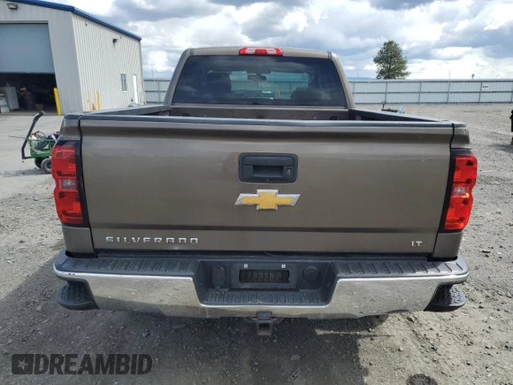 2014 Chevrolet Silverado 1500 LT with VIN 1GCVKREC2EZ134700, listed as a Copart auction lot 53969615 with 251,690 mi miles and Salvage Title. Bid and sale history available at DreamBid. Image 6.