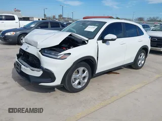 2024 Honda HR-V LX with VIN 3CZRZ1H36RM755403, listed as a IAAI auction lot 41677580 with 15,392 mi miles. Bid and sale history available at carsss.com. Image 2.