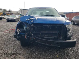 2017 Ford F-150 XL with VIN 1FTFX1EF8HKD34527, listed as a Copart auction lot 86733584 with 123,391 mi miles and Salvage Title. Bid and sale history available at carsss.com. Image 5.