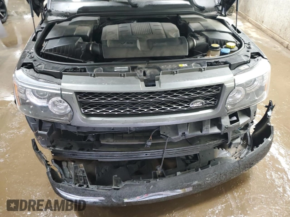 2011 Land Rover Range Rover Sport HSE with VIN SALSF2D45BA281850, listed as a Copart auction lot 50836815 with 129,377 mi miles and Salvage Title. Bid and sale history available at DreamBid. Image 11.