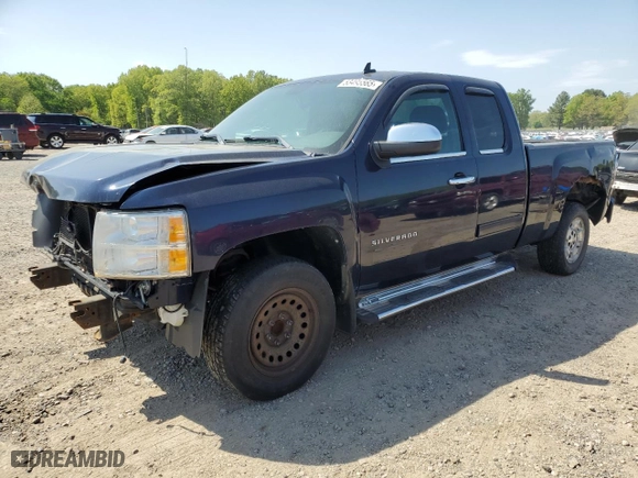 2012 Chevrolet Silverado 1500 LT with VIN 1GCRCSE01CZ236689, listed as a Copart auction lot 53495565 with 111,173 mi miles and Clean Title. Bid and sale history available at carsss.com. Image 1.