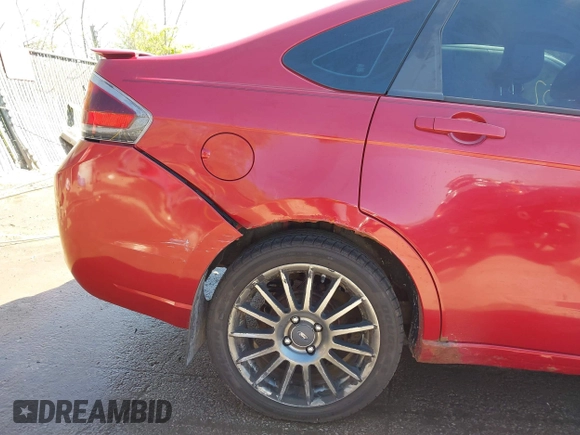 2010 Ford Focus SES with VIN 1FAHP3GN9AW156110, listed as a IAAI auction lot 42008652 with 203,931 mi miles. Bid and sale history available at carsss.com. Image 6.