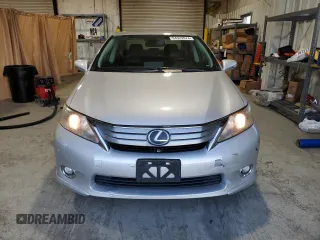 2010 Lexus HS 250h with VIN JTHBB1BA7A2010608, listed as a Copart auction lot 84322074 with 168,327 mi miles and Salvage Title. Bid and sale history available at DreamBid. Image 5.