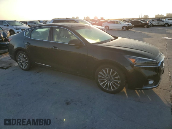 2017 Kia Cadenza Premium with VIN KNALC4J14H5044064, listed as a Copart auction lot 78530634 with 107,450 mi miles and Non Repairable. Bid and sale history available at carsss.com. Image 4.