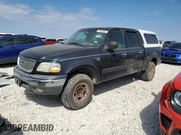 2001 Ford F-150 XLT with VIN 1FTRW08W41KF57904, listed as a Copart auction lot 47250035 with 185,985 mi miles and Clean title. Bid and sale history available at DreamBid. Image 1.