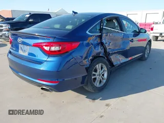 2015 Hyundai Sonata 2.4L SE with VIN 5NPE24AFXFH237794, listed as a IAAI auction lot 41997254 with 89,547 mi miles. Bid and sale history available at carsss.com. Image 4.