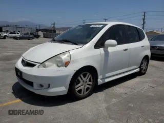 2007 Honda Fit Sport with VIN JHMGD38687S053510, listed as a Copart auction lot 60991245 with 314,857 mi miles and Salvage title. Bid and sale history available at DreamBid. Image 1.