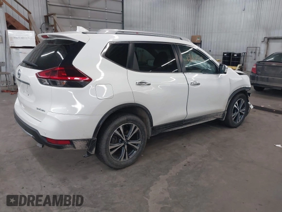 2019 Nissan Rogue SL with VIN 5N1AT2MV2KC752129, listed as a IAAI auction lot 41685196 with 62,288 mi miles. Bid and sale history available at carsss.com. Image 4.